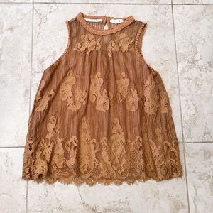 Free- Taylor and Sage lace blouse tank